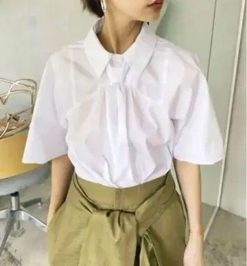 아메리 커넥티드 타이 블라우스
