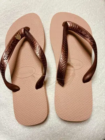 새상품 Havaianas 비치 샌들 하트 장식 사이즈 37/38