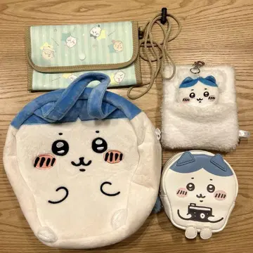 치이카와 (먼작귀) 하치와레 백 파우치 등