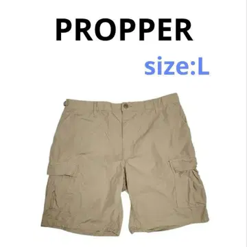 PROPPER 프로퍼 BDU 숏 팬츠 L 베이지