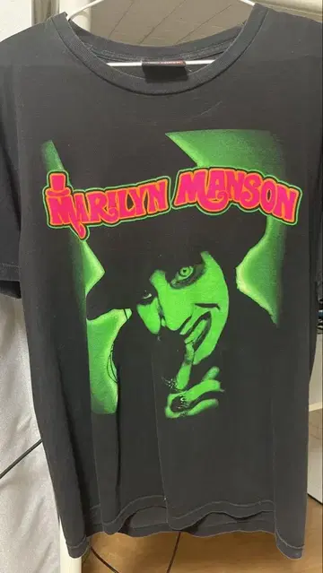 Marilyn Manson 티셔츠 블랙