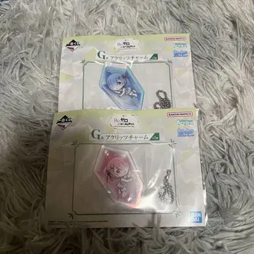 리제로 제일복권 G상 아크리츠 참 렘 라무 세트