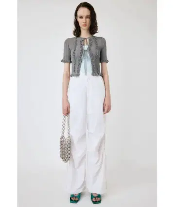 MOUSSY 사이드 레이스업 파라슈트 팬츠