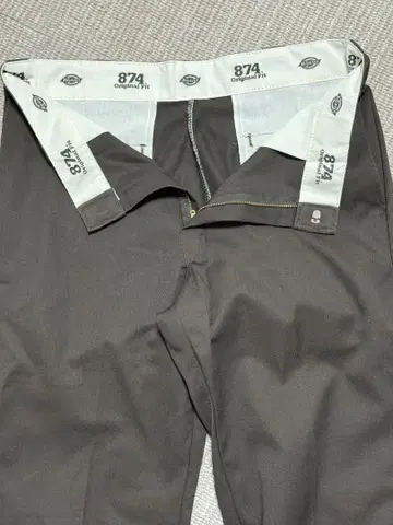 디키즈 874 브라운 오리지널 팬츠
