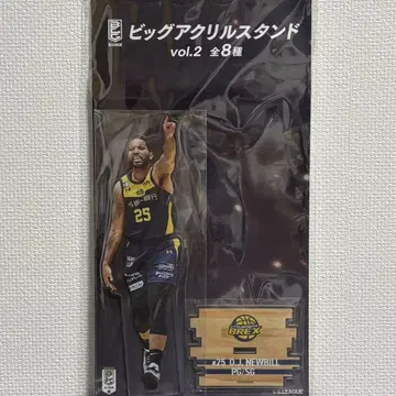 B.LEAGUE 빅 아크릴 스탠드 D.J 뉴빌 GIGO 한정판