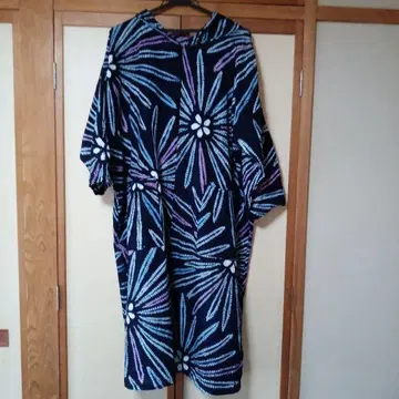유카타 리메이크 원피스 기모노 리메이크 핸드메이드 느긋한 원피스