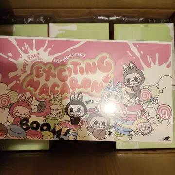 POPMART LABUBU 마카롱 봉제 인형 [모듬 BOX]