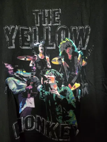 THE YELLOW MONKEY 티셔츠 M 사이즈 블랙