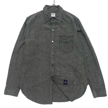 POST O'ALLS 새상품급 Heather 플란넬 워크 셔츠 M 그레이