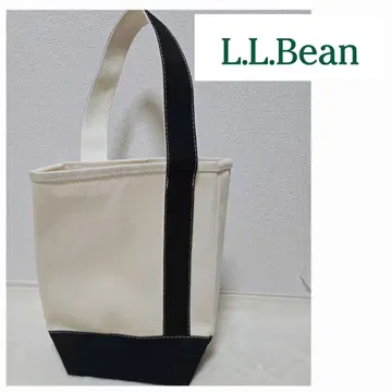 L.L.Bean 아이보리/블랙 토트백