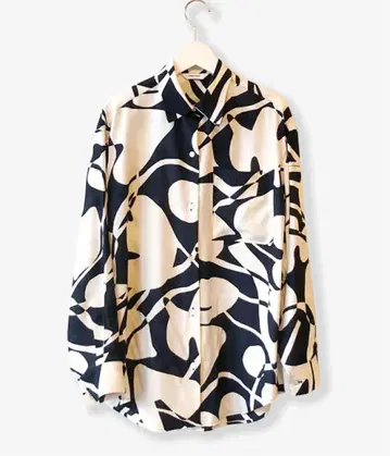 PHEENY/RAYON LEAF PRINT SHIRT 피니