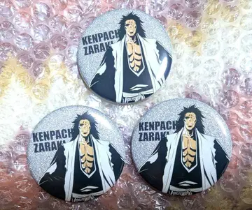 BLEACH WORLD 사가키 켄파치 캔뱃지 3개