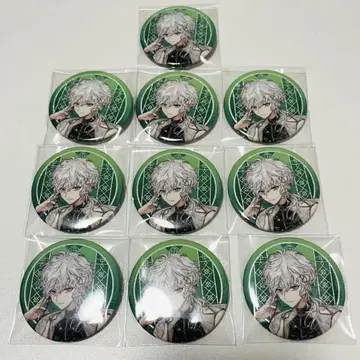 니지산지 소운 카게츠 글리터 캔뱃지 실물 크기 Dytica 2주년