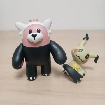 포켓몬 피규어 몬코레 키테루구마 미미큐 배틀 포즈