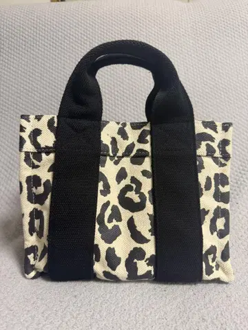moussy 레오파드 무늬 토트백