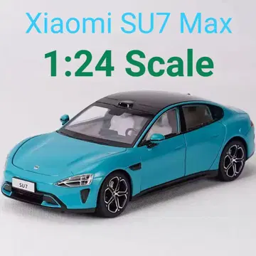 1:24 자동차 모델 샤오미 SU7 Max