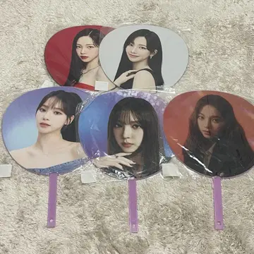 aespa 카리나 부채 5개 세트 <>