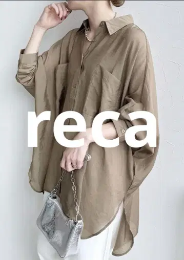 레카 reca 돌먼 시어 셔츠