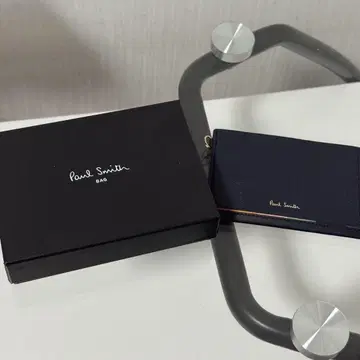 폴스미스 패스 케이스 교통카드 지갑 네이비 Paul Smith