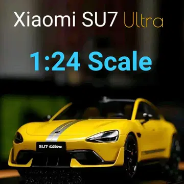 1:24 자동차 모델 샤오미 SU7 Ultra