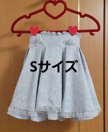 NOEMIE 꽃무늬 자카드 플레어 스커트 S