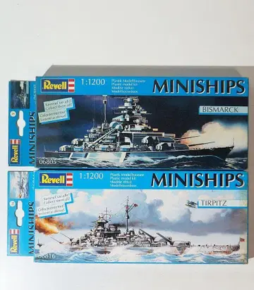 Revell 미니 선박 시리즈 1/1200 비스마르크 틸피츠