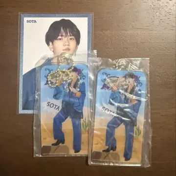 나카지마 소우타 클리어 참 포토 카드