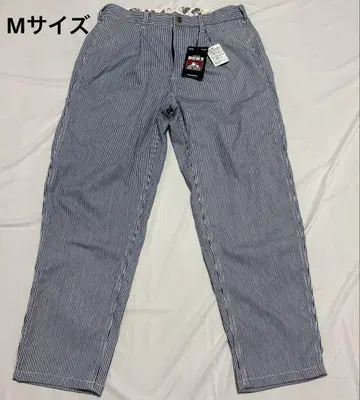 미사용 벤 데이비스 이지 팬츠 히코리 스트라이프 M