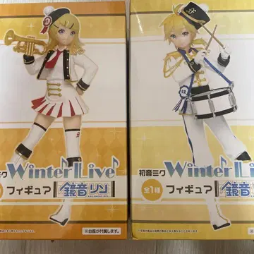보컬로이드 카가미네 린 렌 Winter Live 피규어