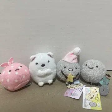 스미코구라시 시로쿠마 후로시키 먼지 테노리 봉제 인형 묶음 판매