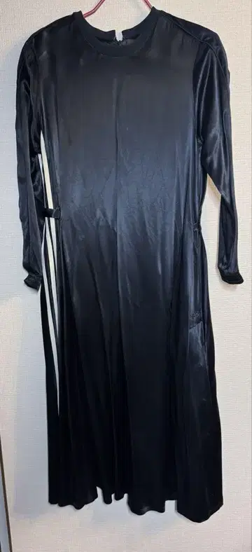 Y-3 블랙 롱 원피스
