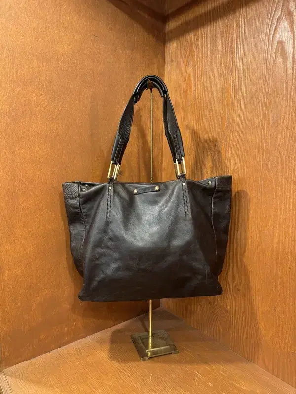 Ermenegildo Zegna Lambskin Leather Bag