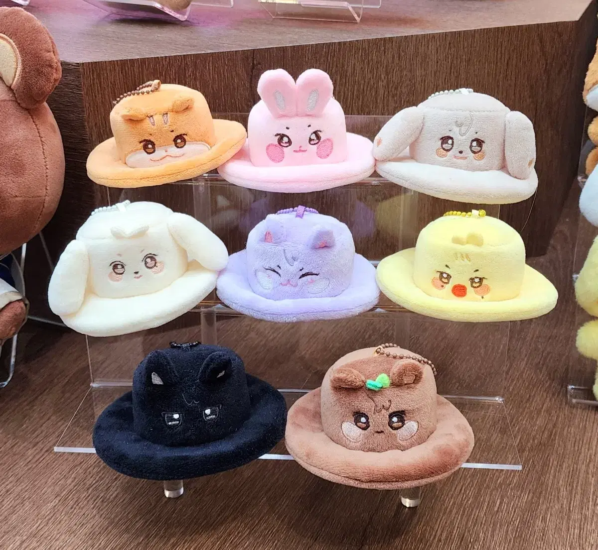 Aniteez Bucket Hat Keyring Sandeok Sealed Aniteez san bucket