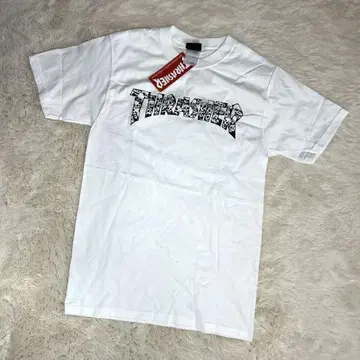 90s 트레셔 THRASHER 티셔츠 데드스탁 프레임 택