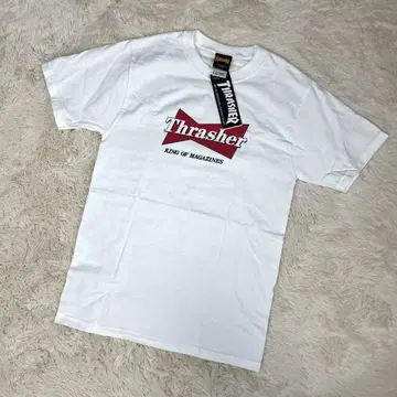 90s 트레셔 THRASHER 티셔츠 데드스탁 프레임 택
