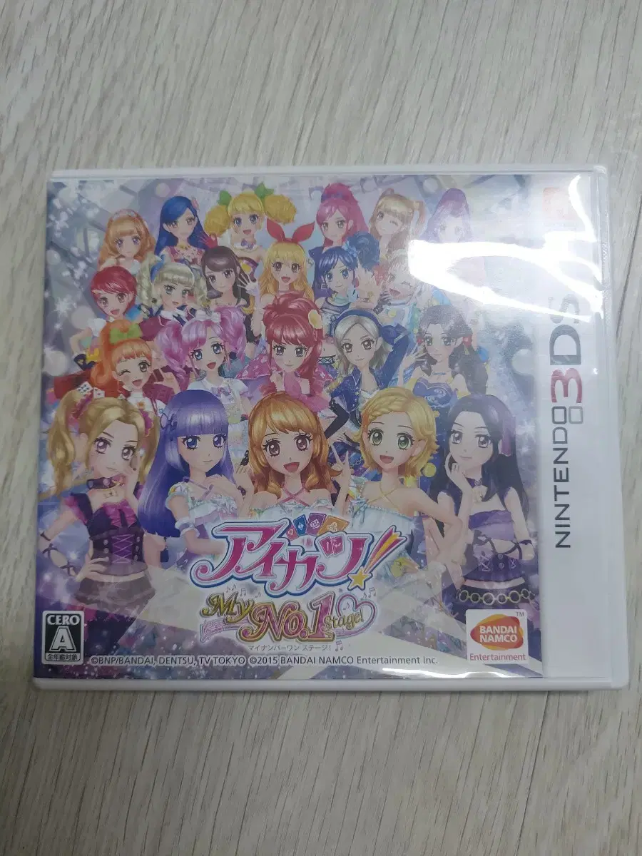 아이카츠 아이엠스타 3ds 마이 넘버원 스테이지 칩(곽 포함))