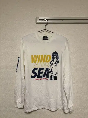 Wind and sea hys 콜라보 롱 T