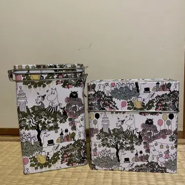 무민 정원 커피 필터 재고 및 커피 캔