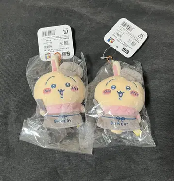 치이카와 베이커리 스태프 마스코트 토끼 2개