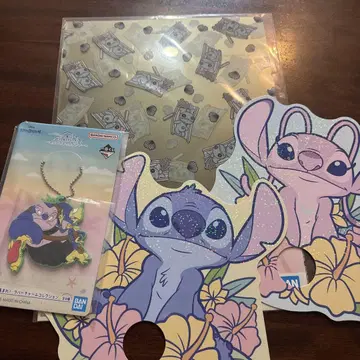 릴로 & 스티치 제일복권 G상 H상 부채 2개 미개봉 새상품