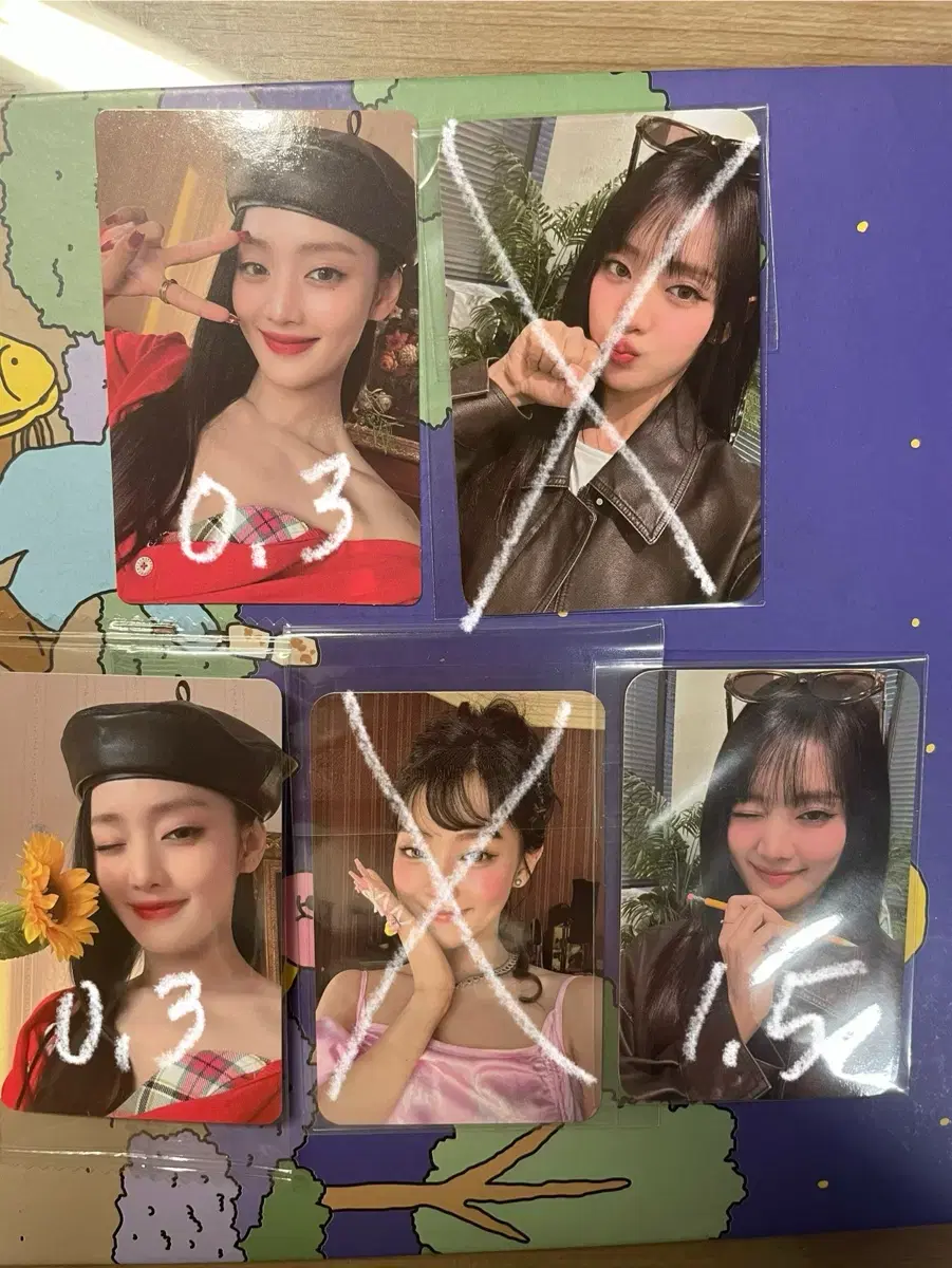idle photocard miyeon minnie soyeon yuqi shuhua