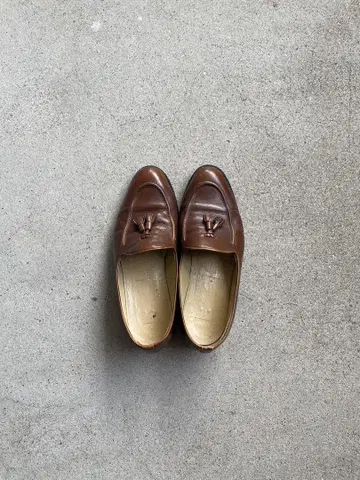 브라운 태슬 로퍼 25