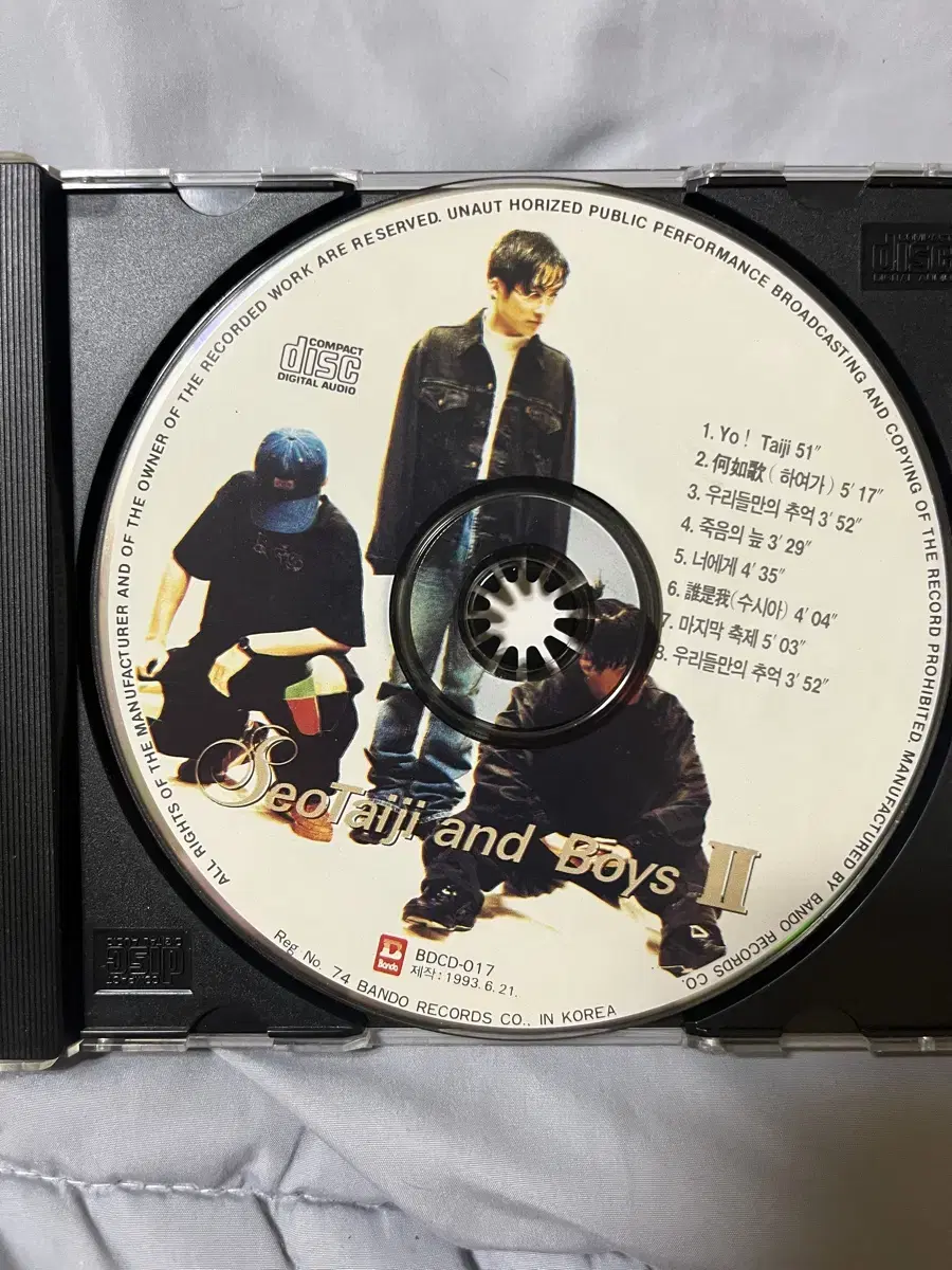 Seo Taiji and idle 2nd Album CD