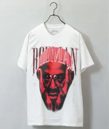 RODMAN BARBWIRE PINK TEE 로드맨 티셔츠