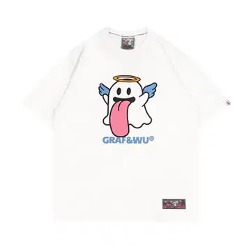 GRAF&WU/ 그래프 앤 우 천사 & 악마 BOOGHOST 티셔츠 M