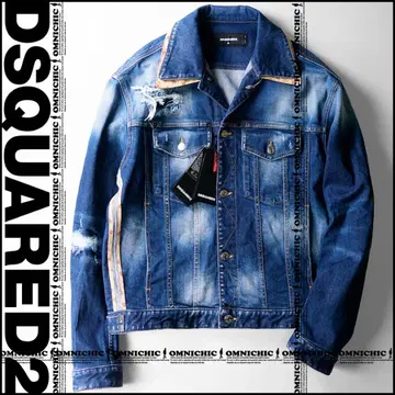 새상품 14.7만 DSQUARED2 디스퀘어드 스트레치 데님 자켓 44