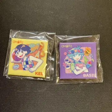 GIGO 게이머 팝콘 캔뱃지 OMORI 바질 케르