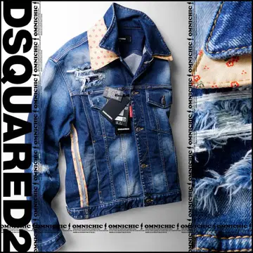 새상품 14.7만 DSQUARED2 디스퀘어드 스트레치 데님 자켓 46