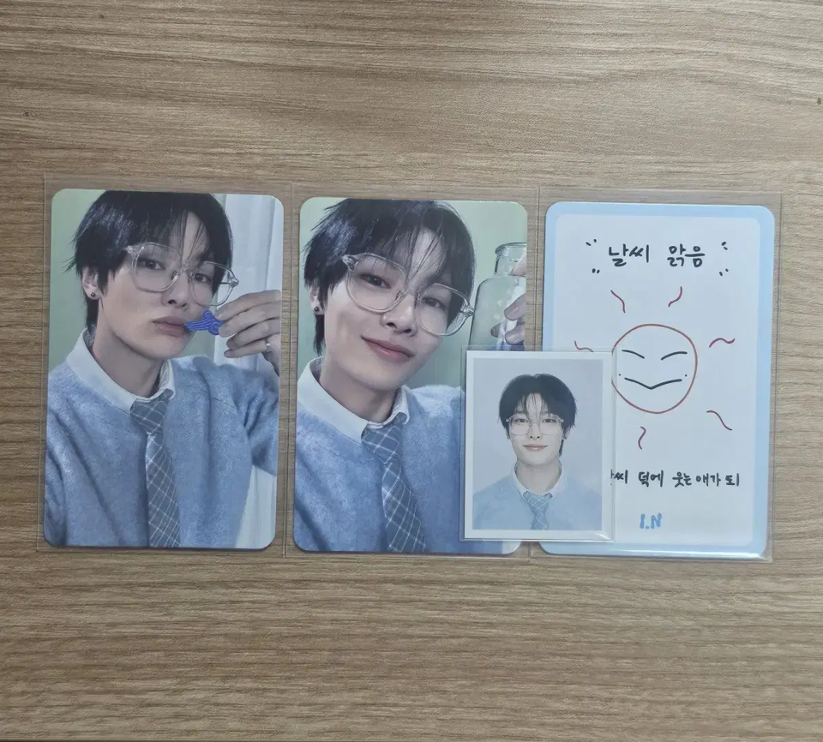 스트레이키즈 스테이 5기 키트 아이엔 포카 세트
