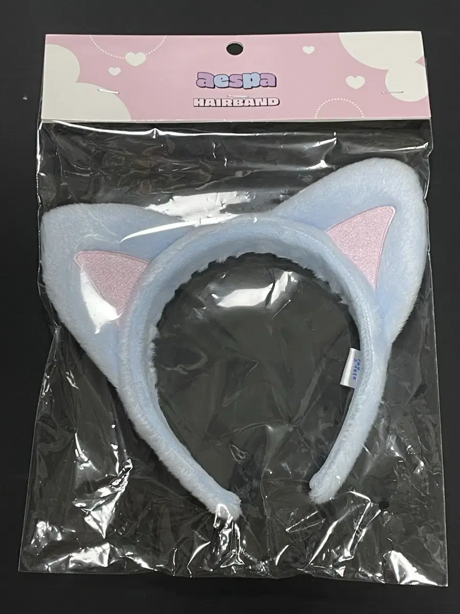 aespa 에스파 카리나 카랑이 에버랜드 헤어밴드 머리띠 미개봉